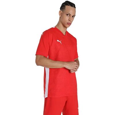 Puma Herren - teamCUP Jersey - Slim Fit - V-neck - Breathable - Sports Shirt Puma Herren - teamCUP Jersey - Slim Fit - V-neck - Breathable - Sports Shirt