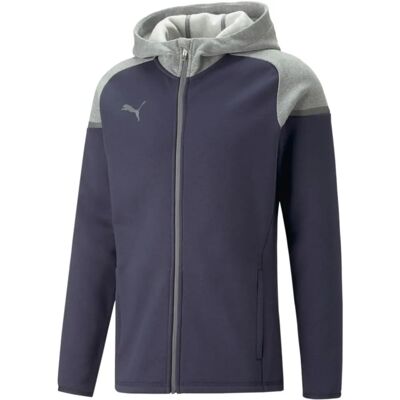 Puma Herrar teamCUP Casuals Hooded Jkt - Blå - Sportjacka Puma Herrar teamCUP Casuals Hooded Jkt - Blå - Sportjacka