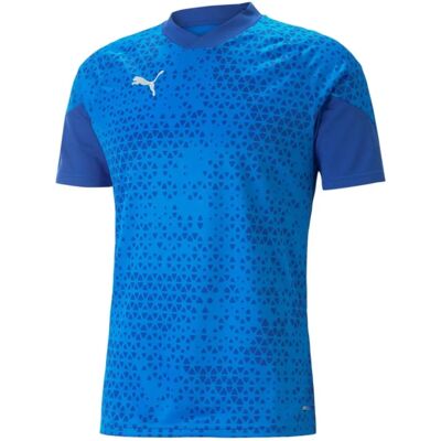 Tricou de Antrenament PUMA teamCUP - Limonadă Albastră Electrică - XXL Tricou de Antrenament PUMA teamCUP - Limonadă Albastră Electrică - XXL