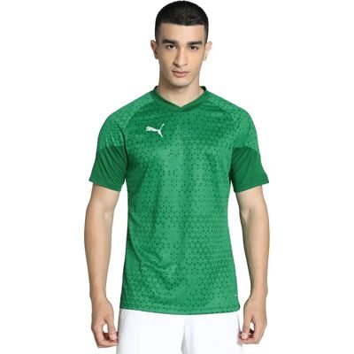 Puma Heren Sportshirt - groen/wit - M Puma Heren Sportshirt - groen/wit - M