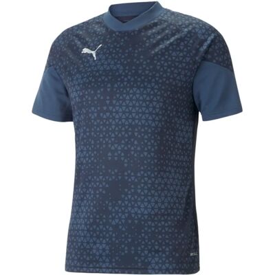 Tricou de Antrenament Albastru pentru Bărbați Puma - Sportshirt Tricou de Antrenament Albastru pentru Bărbați Puma - Sportshirt