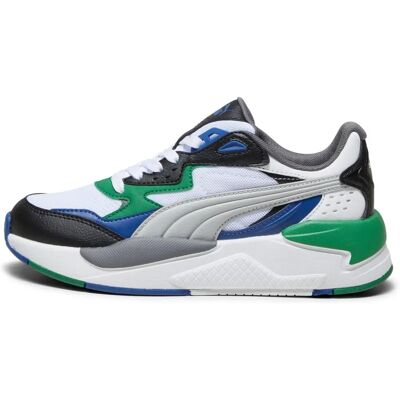 Puma X-Ray Speed Jr Blanc Vert - Chaussures - Publicité Puma X-Ray Speed Jr Blanc Vert - Chaussures - Publicité