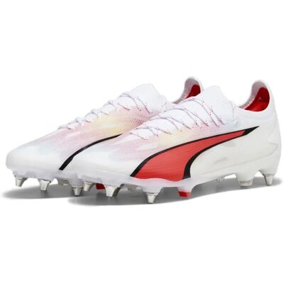 Puma Ultra Ultimate .1 MxSG Football Boots - White/Pink - 8.5 - Sports Shoes Puma Ultra Ultimate .1 MxSG Football Boots - White/Pink - 8.5 - Sports Shoes