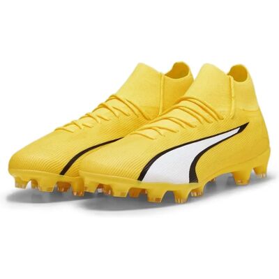 Buty do piłki nożnej Puma Ultra Pro FG/AG - Żółte - Rozmiar UK 7.5 Buty do piłki nożnej Puma Ultra Pro FG/AG - Żółte - Rozmiar UK 7.5