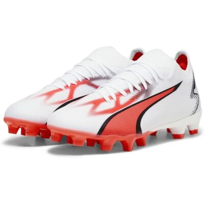 Puma - Ultra Match - White - UK9 - Football Boots Puma - Ultra Match - White - UK9 - Football Boots