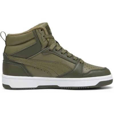 PUMA - Rebound V6 Mid WTR JR - Oliv - 38.5 - Shoes PUMA - Rebound V6 Mid WTR JR - Oliv - 38.5 - Shoes