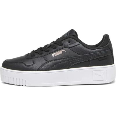 Puma Carina Street Sneakers - Preto Rose Gold Branco Metálico - Tênis para crianças Puma Carina Street Sneakers - Preto Rose Gold Branco Metálico - Tênis para crianças
