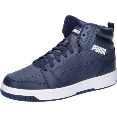 Puma Rebound V6 Mid WTR Jr - Sneakers - Blau - 38 Puma Rebound V6 Mid WTR Jr - Sneakers - Blau - 38