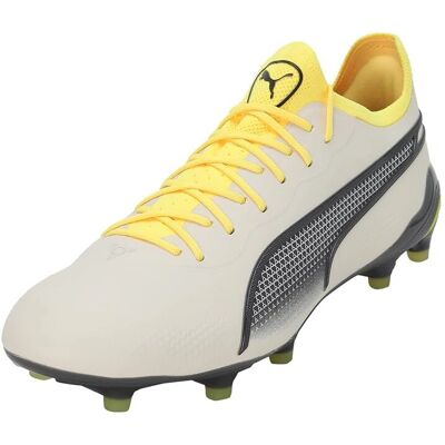 Puma King Ultimate.1 Recycled Football Boots - White/Black - Football Shoes Puma King Ultimate.1 Recycled Football Boots - White/Black - Football Shoes
