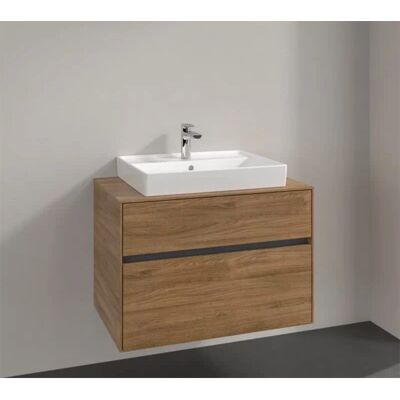 Villeroy & Boch Collaro Wand-Waschtischunterschrank - 80x54,8 cm, 2 Schubladen Villeroy & Boch Collaro Wand-Waschtischunterschrank - 80x54,8 cm, 2 Schubladen