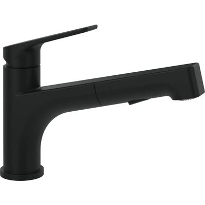 Villeroy & Boch Junis Shower Küchenarmatur in Schwarz Matt - Mit Brause Villeroy & Boch Junis Shower Küchenarmatur in Schwarz Matt - Mit Brause