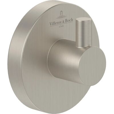 Villeroy & Boch TVA15101100064 - Handtuchhaken, nickel gebürstet, Metall - Handtuchhaken Villeroy & Boch TVA15101100064 - Handtuchhaken, nickel gebürstet, Metall - Handtuchhaken