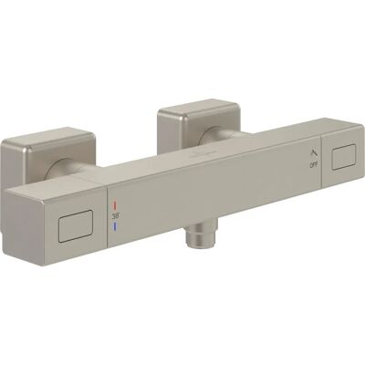 Villeroy & Boch Universal Thermostatduscher - Messing, Nickel gebürstet Villeroy & Boch Universal Thermostatduscher - Messing, Nickel gebürstet