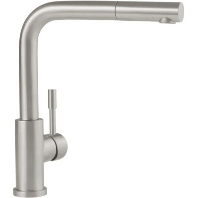 Robinet de cuisine Steel Shower Window de Villeroy & Boch - Extractible, Pivotant, Acier inoxydable brossé - Publicité Robinet de cuisine Steel Shower Window de Villeroy & Boch - Extractible, Pivotant, Acier inoxydable brossé - Publicité