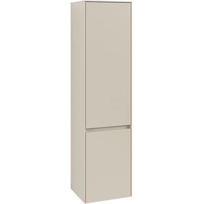 Villeroy & Boch Collaro Hochschrank - 2 Türen, Verstellbare Glasböden - Modernes Design Villeroy & Boch Collaro Hochschrank - 2 Türen, Verstellbare Glasböden - Modernes Design