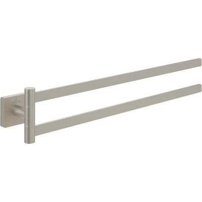 Villeroy & Boch Elements Handtuchstange - Zweiarmig, Nickel gebürstet Villeroy & Boch Elements Handtuchstange - Zweiarmig, Nickel gebürstet