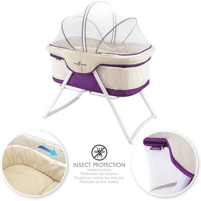 ENGEL & STORCH Bebito Cuna de Viaje Violeta - Cuna de viaje ENGEL & STORCH Bebito Cuna de Viaje Violeta - Cuna de viaje