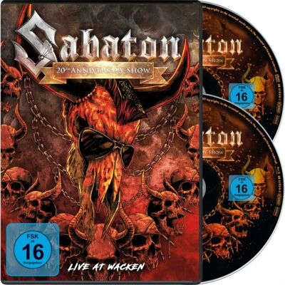 Sabaton 20-vuotisjuhlaesitys DVD - Region 1 Heavy Metal Sabaton 20-vuotisjuhlaesitys DVD - Region 1 Heavy Metal