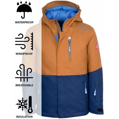 Trollkids - Hallingdal Jacket - Bronze - 98 - Winter jacket Trollkids - Hallingdal Jacket - Bronze - 98 - Winter jacket