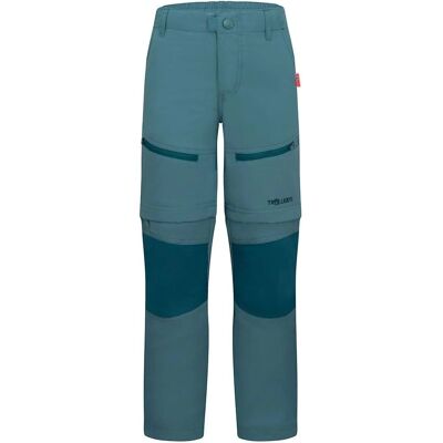 Trollkids - Nordfjord Slim Fit Zip Off Trousers - Blu Trollkids - Nordfjord Slim Fit Zip Off Trousers - Blu