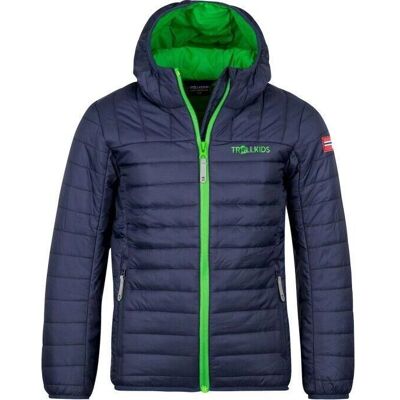 Trollkids Eikefjord Jacke - Blau - Kinder, Leicht, Gepolstert Trollkids Eikefjord Jacke - Blau - Kinder, Leicht, Gepolstert