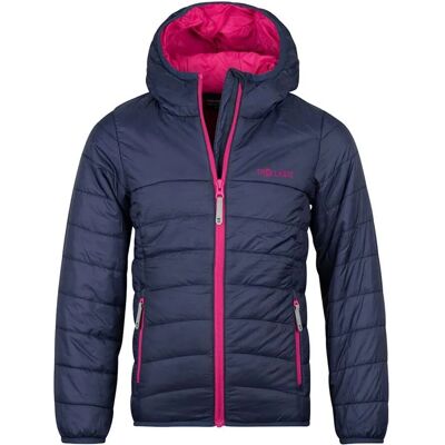 Trollkids Eikefjord - Jacket - Girl's Dark Blue/Pink 98 - JACKET Trollkids Eikefjord - Jacket - Girl's Dark Blue/Pink 98 - JACKET