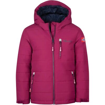 Trollkids Hemsedal Xt Jacket Pink and Purple - Jacket Trollkids Hemsedal Xt Jacket Pink and Purple - Jacket