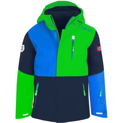 Trollkids - Hallingdal Jacket - Azul - 110 - Jacket Trollkids - Hallingdal Jacket - Azul - 110 - Jacket
