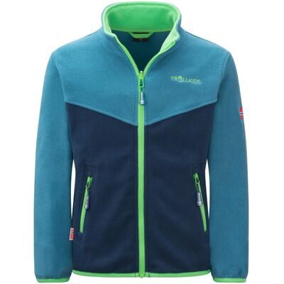 Trollkids - Oppdal Jacket XT (92) - Azul - 92 - Chaqueta Trollkids - Oppdal Jacket XT (92) - Azul - 92 - Chaqueta