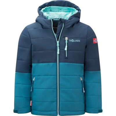 Trollkids Hemsedal Xt Jacke Blau 128 cm - Jacke Trollkids Hemsedal Xt Jacke Blau 128 cm - Jacke