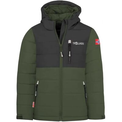 TROLLKIDS Hemsedal Xt Grüne Jacke - Jacke TROLLKIDS Hemsedal Xt Grüne Jacke - Jacke