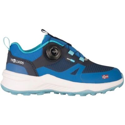 Trollkids - Kid's Trollfjord Hiker Low XT - Blau - Shoes Trollkids - Kid's Trollfjord Hiker Low XT - Blau - Shoes