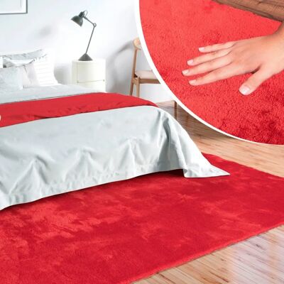 MERINOS Loft 37 - Kuschelige rote Teppiche für Wohnzimmer MERINOS Loft 37 - Kuschelige rote Teppiche für Wohnzimmer