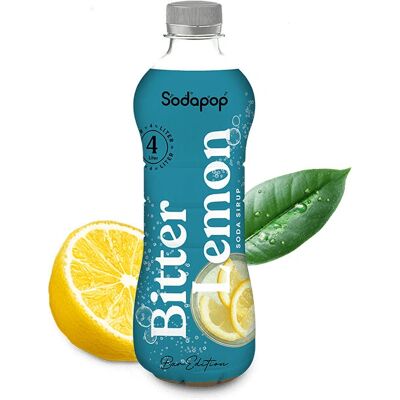 Sodapop - Lemon Syrup - Citron - 500ml - Syrup - Publicité Sodapop - Lemon Syrup - Citron - 500ml - Syrup - Publicité
