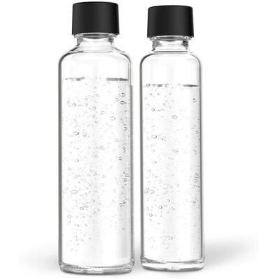 Sodapop Logan Glazen Flessen Set - 600ml & 850ml - Watersprudelaar Accessoires Sodapop Logan Glazen Flessen Set - 600ml & 850ml - Watersprudelaar Accessoires