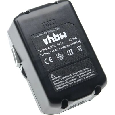 vhbw Batería Hitachi - 4000mAh Li-Ion - Estándar de Seguridad vhbw Batería Hitachi - 4000mAh Li-Ion - Estándar de Seguridad