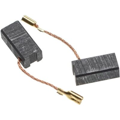 vhbw Spazzole di carbone per utensili elettrici - 2x 16,3x8x6,2mm - Compatibile con Metabo LF714S, W20230, W20180, STEP700, PE7175 vhbw Spazzole di carbone per utensili elettrici - 2x 16,3x8x6,2mm - Compatibile con Metabo LF714S, W20230, W20180, STEP700, PE7175