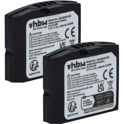 vhbw Batteria Sennheiser Set 830 - Cuffie wireless vhbw Batteria Sennheiser Set 830 - Cuffie wireless