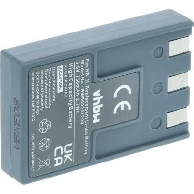 vhbw - Canon NB-1LH/NB-1L - 750mAh - 3,6V - Batterie vhbw - Canon NB-1LH/NB-1L - 750mAh - 3,6V - Batterie