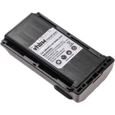 vhbw Icom IC-F4263DS-2250mAh Black Battery vhbw Icom IC-F4263DS-2250mAh Black Battery