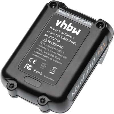 Batteria al Litio vhbw DCF610S2 - Accessorio per Utensili Batteria al Litio vhbw DCF610S2 - Accessorio per Utensili