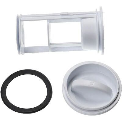 vhbw AEG Lavamat LV5100 Filter - Weiß - Waschmaschinenfilter vhbw AEG Lavamat LV5100 Filter - Weiß - Waschmaschinenfilter