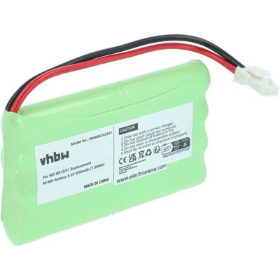 vhbw Ersatzbatterie für Somfy MB-9.6V - Modell 8kr15/51 vhbw Ersatzbatterie für Somfy MB-9.6V - Modell 8kr15/51