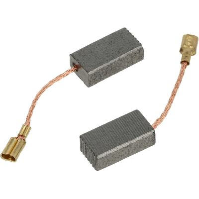 VHBW 2x Spazzole di Carbone per Bosch 1581, 1608, 1997.1, GWS 1000 - Motore VHBW 2x Spazzole di Carbone per Bosch 1581, 1608, 1997.1, GWS 1000 - Motore