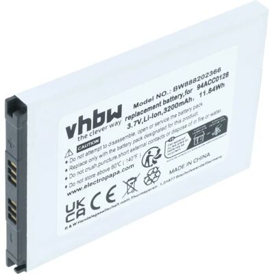 Batteria vhbw per Datalogic BTDL1 - 3200mAh Li-ion Sostituzione Batteria vhbw per Datalogic BTDL1 - 3200mAh Li-ion Sostituzione