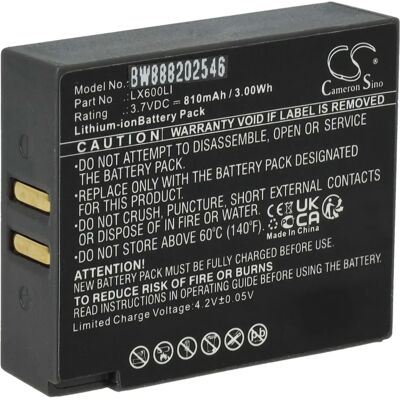 vhbw Battery Replacement for Eartec LX600LI - Wireless Headset - 810mAh vhbw Battery Replacement for Eartec LX600LI - Wireless Headset - 810mAh