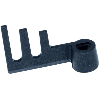 vhbw Schneebesen - Schwarz - Teighaken vhbw Schneebesen - Schwarz - Teighaken
