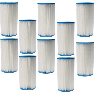Vhbw Cartuccia filtro per Intex EasyPool - Bianco/Azzurro - Filtro piscina Vhbw Cartuccia filtro per Intex EasyPool - Bianco/Azzurro - Filtro piscina