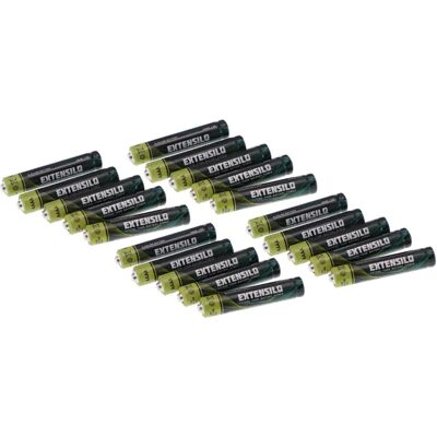 Extensilo 20x Piles Alcalines AAAA - Haute Capacité - Publicité Extensilo 20x Piles Alcalines AAAA - Haute Capacité - Publicité