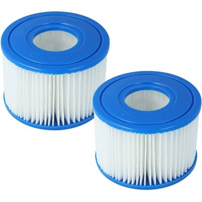 vhbw 2x Filterkartusche S1 - Ersatzfilter für Intex PureSpa vhbw 2x Filterkartusche S1 - Ersatzfilter für Intex PureSpa